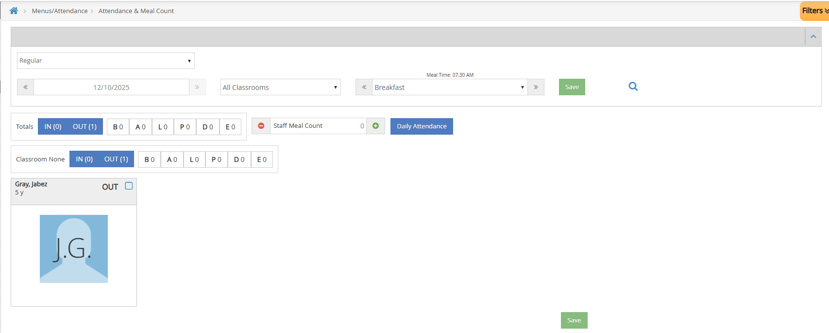 Multi-license — SFSP/ARAS view