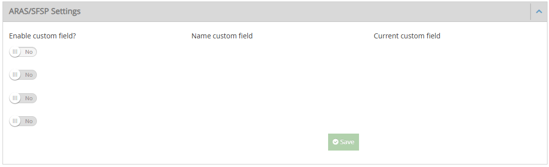 Sliders default state